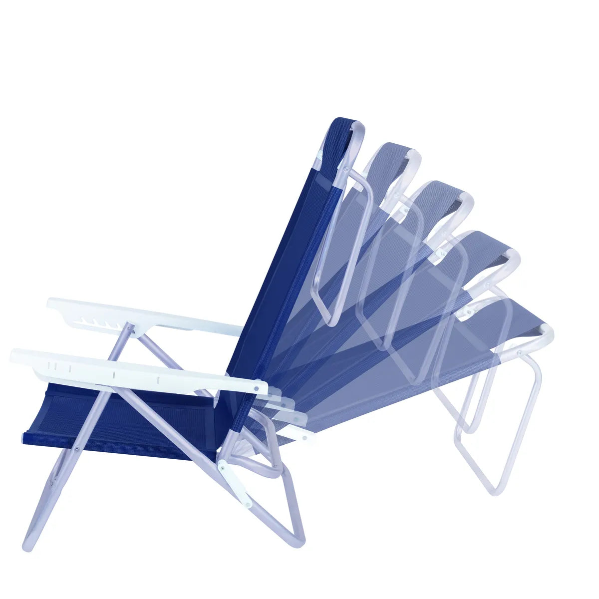 Silla Summer Aluminio Azul Marino