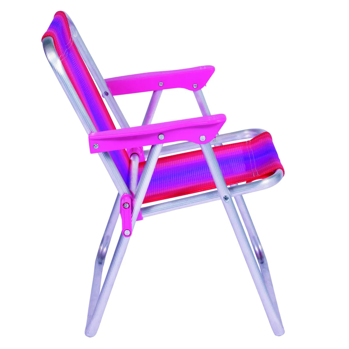 Silla Infantil Alta Aluminio Rosa