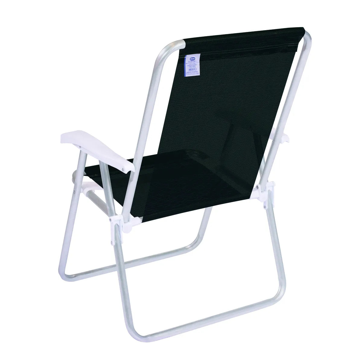 Silla Conforto Aluminio Sannet Negra