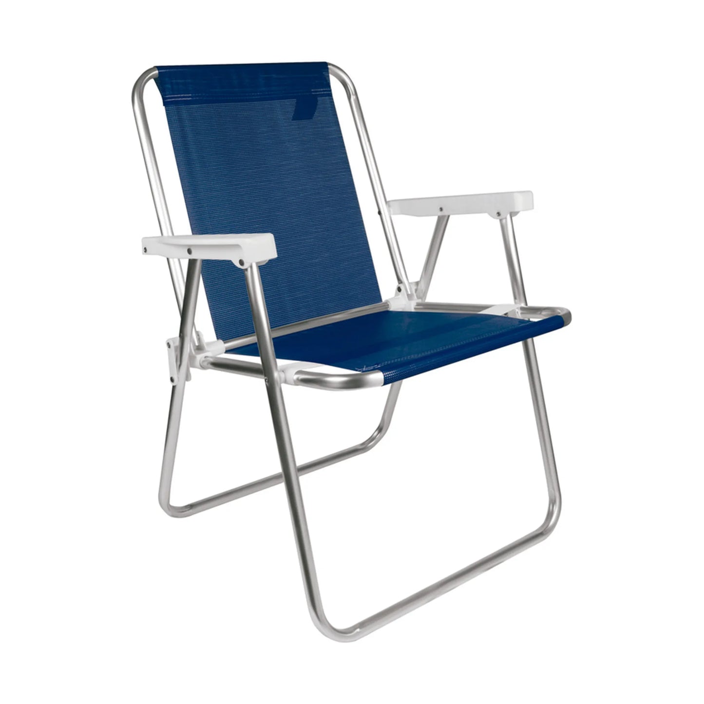 Silla Alta Sannet Aluminio Azul Marino