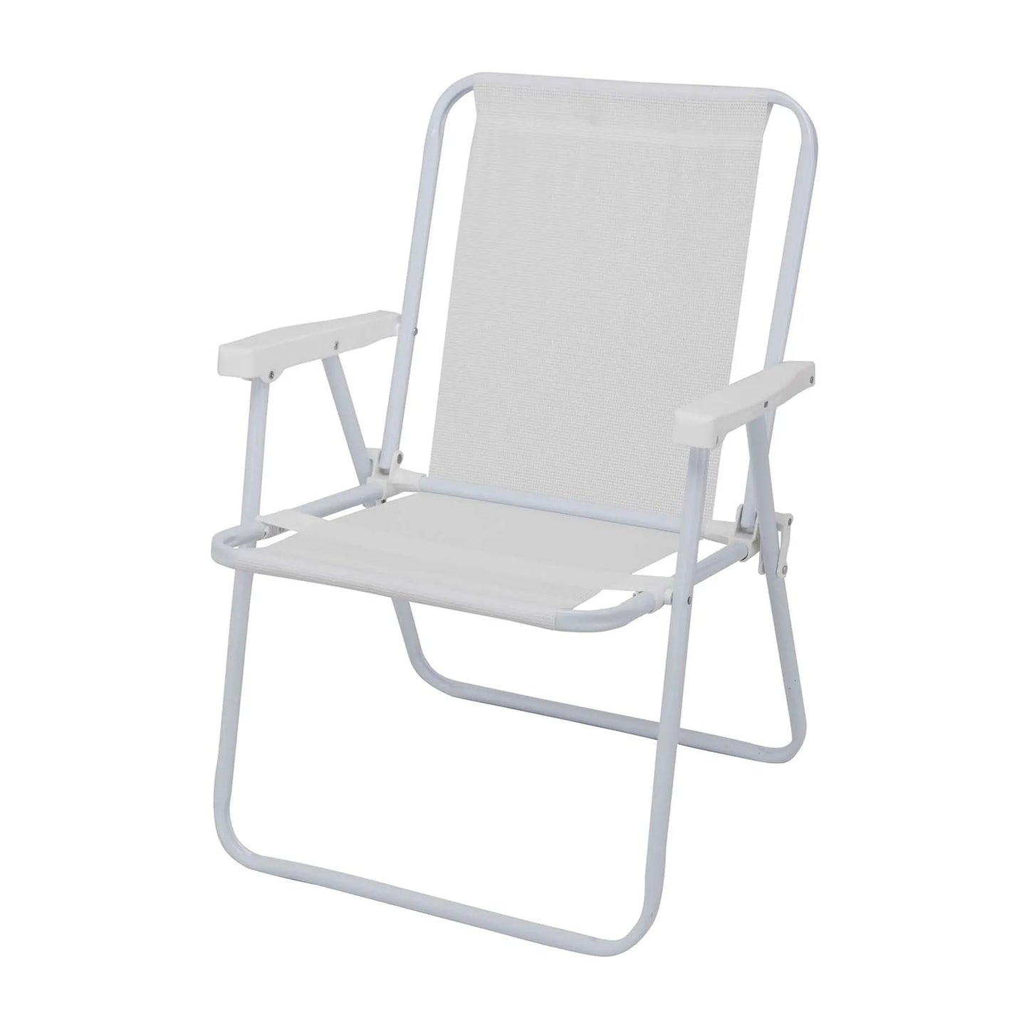 Silla Alta Acero Sannet Blanca