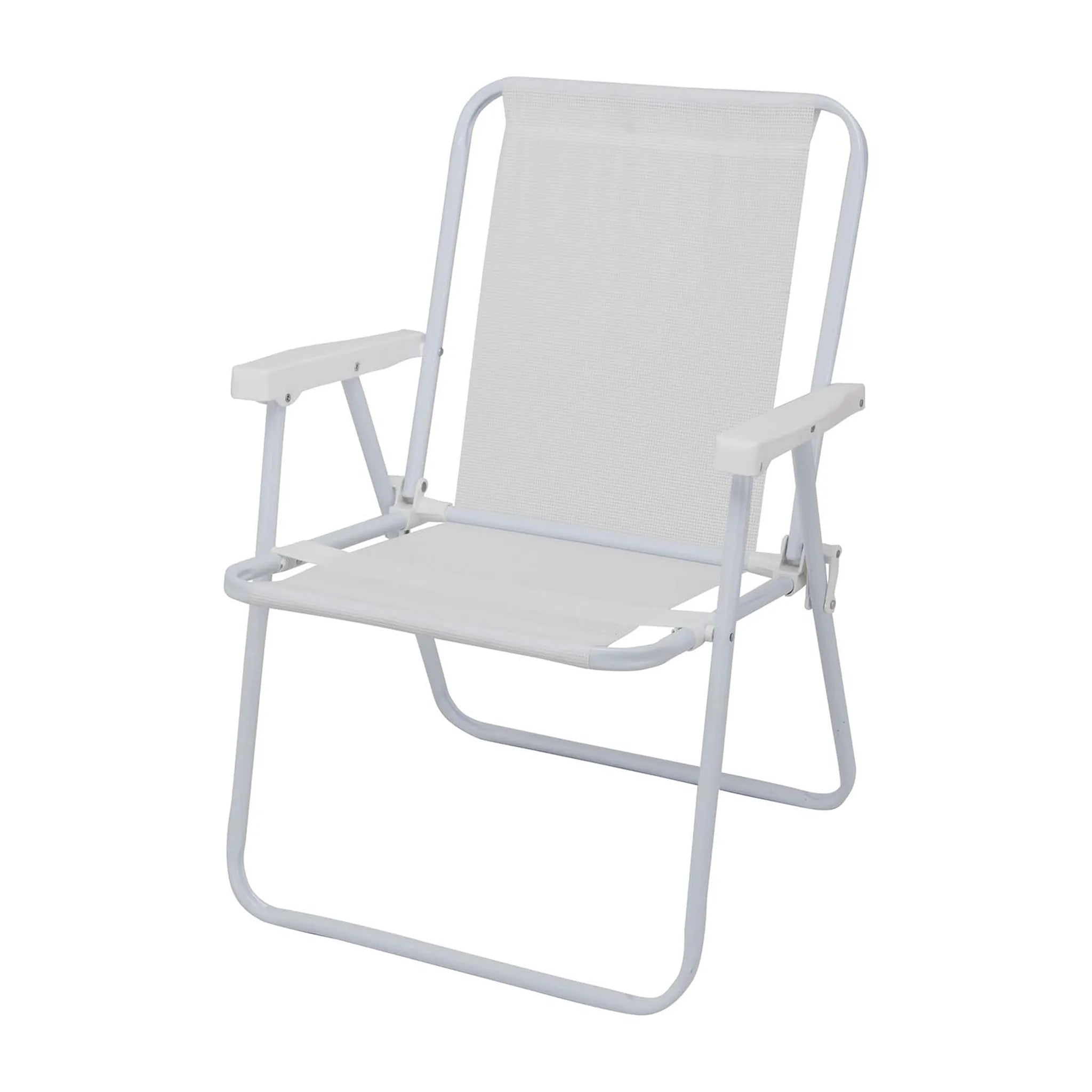 Silla Alta Acero Sannet Blanca